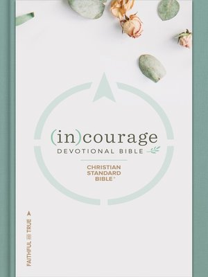 cover image of CSB (in)courage Devotional Bible